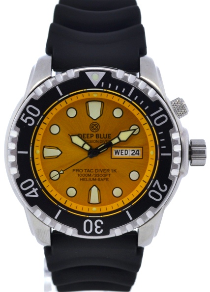 Protac Diver K1 - gul. Deep Blue dykkeur.